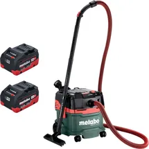 Metabo AS 36 18 L 20 PC Akku Nass Trocken Sauger 36 V ( 2x 18 V ) 20 L + 2x LiHD Akku 5,5 Ah - ohne Ladegerät