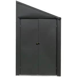 SPACEMAKER Metallgerätehaus 4x10 2,95 x 1,24 m grau