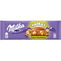 Milka Mmmax Ganze Haselnüsse Alpenmilch Schokolade XXL Tafel 270g