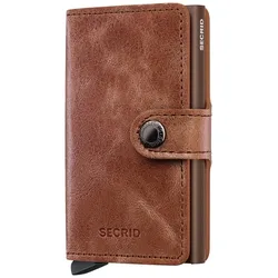 SECRID - MINIWALLET - VINTAGE - cognac brown