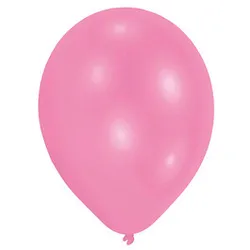 amscan® Luftballons rosa, 25 St.