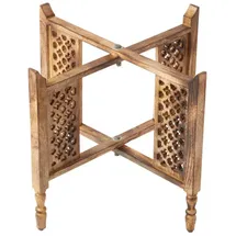 Marrakesch Orient & Mediterran Interior Klapptisch Holz 60 cm Braun