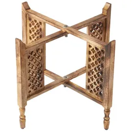 Marrakesch Orient & Mediterran Interior Klapptisch Holz 60 cm Braun