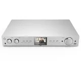 Hama Tuner HiFi Digitalradio Internet Radio FM Tuner Bluetooth Tuner HiFi Internetradio Digitalradio FM WLAN Stereo Receiver Spotify Amazon Music Fernbedienung USB AUX Wecker DIT2105SBTX Silber