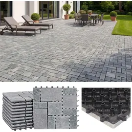 MCW Klickfliesen MCW-K70 30 x 30 x 2 cm grau
