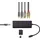 Lindy 43358 laptop-dockingstation & portreplikator Kabelgebunden USB 3.2 Gen 1 (3.1 Gen 1) Type-c Schwarz