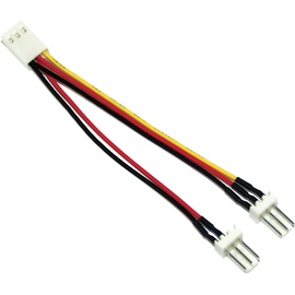 InLine Lüfter Adapterkabel  3-pin Molex Bu