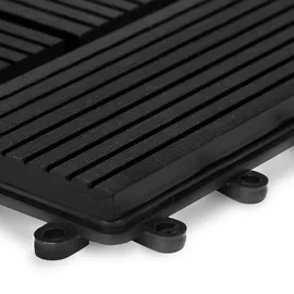 CASARIA WPC Fliesen mosaik anthrazit 30 x 30 cm 22 St.