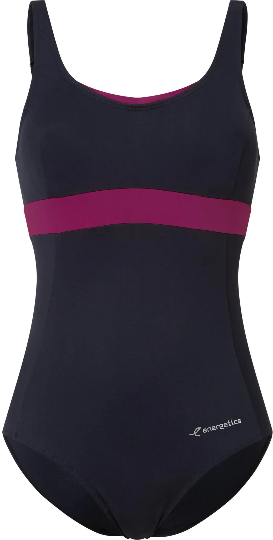 ENERGETICS FS FRENI III W Badeanzug Damen in black-violet, Größe 38 / C - schwarz