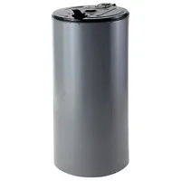 Hardwex Müllsackständer rückseitig offen, 120 l, Schwarz