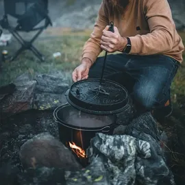 Petromax Dutch Oven 10,5 l Gusseisen schwarz