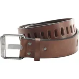 Babista Herren Ledergürtel Leder Braun 120