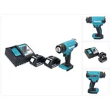 Makita DHG 180 RM Akku Heißluftgebläse 18 V 550 °C + 2x Akku 4,0 Ah + Ladegerät