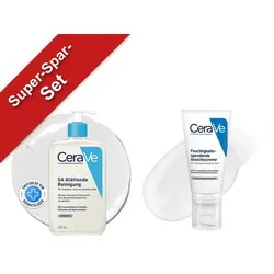 Cerave Set für unebene Haut: Reinigung & Gesichtscreme