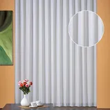 WECKBRODT Breslau Kräuselband 300 x 160 cm cremeweiß
