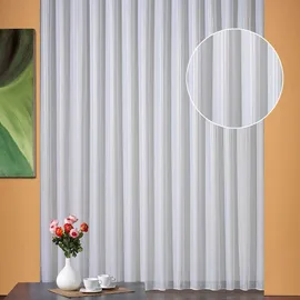 WECKBRODT Breslau Kräuselband 300 x 160 cm cremeweiß