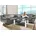 TRENDMANUFAKTUR Eckcouch Kunstleder 3-Sitzer Beige