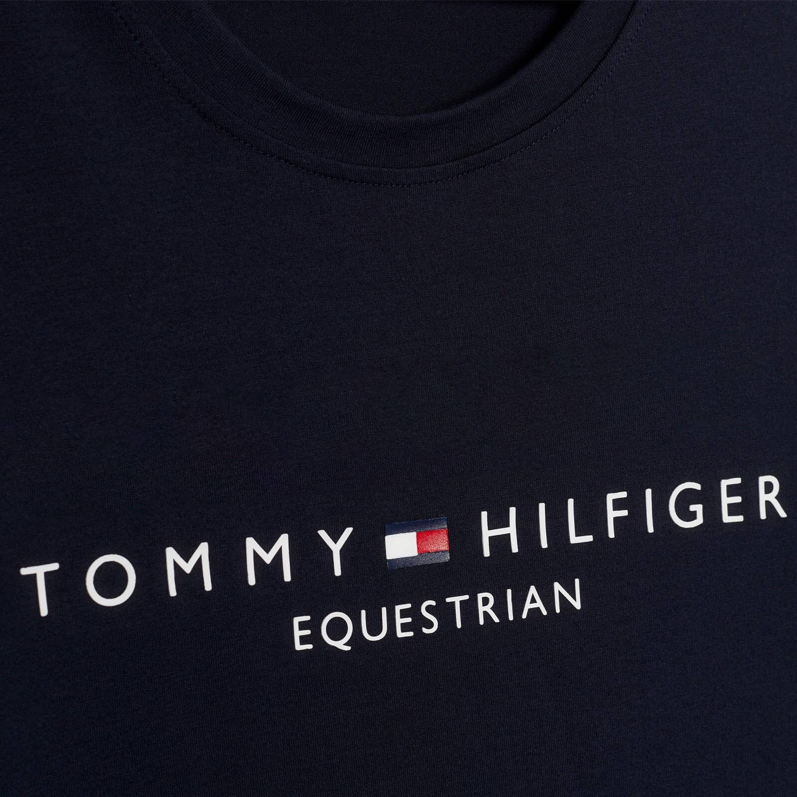 Tommy Hilfiger Equestrian T-Shirt Herren Williamsburg Short Sleeve Graphic T-Shirt FS 2024 Desert Sky L