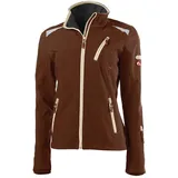 EDE FORTIS Damen Jacke 24, braun/beige, Gr. XXL