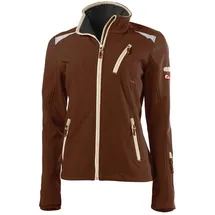 EDE FORTIS Damen Jacke 24, braun/beige, Gr. XXL