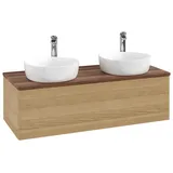 Villeroy & Boch Waschtischunterschrank 120 x 36 x 50 cm Eiche