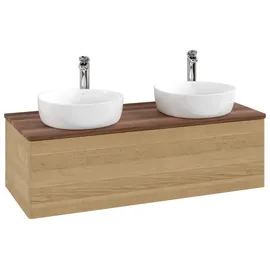 Villeroy & Boch Waschtischunterschrank 120 x 36 x 50 cm Eiche