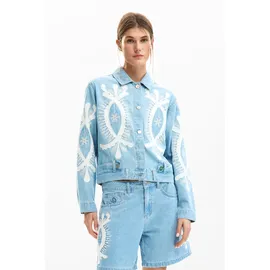 DESIGUAL Jeansjacke Blau S
