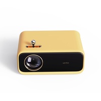 Wanbo Mini Projektor Beamer Tragbarer Videoprojektor Filmprojektor tragbarer Heimkino-Projektor mit eingebautem Lautsprecher