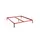 HAY Connect Bettgestell 140 x 200 cm maroon red