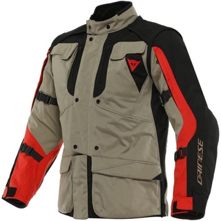 Dainese Alligator Tex Motorrad Textiljacke, schwarz-braun, Größe 48