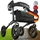 eloneo Outdoor Rollator mit Luftbereifung schwarz