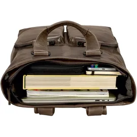 LEONHARD HEYDEN Rucksack Porto dunkelbraun