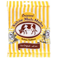 Original Sahne Muh-Muhs Sahne Toffees 1kg Beutel – Das Original seit 1965, einmalig sahniger Genuss – Frei von Farb- und Konservierungsmittel, glutenfrei (1 x 1000g)