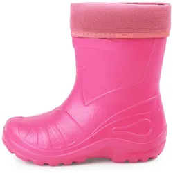 Kinder Gummistiefel gefüttert KL050 - Rosa - 32