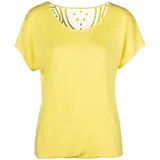 VIVANCE Kurzarmshirt Gelb 40/42