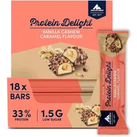Multipower Protein Delight Cashew Caramel Riegel 18 x 35 g