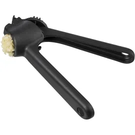 GASTROMAX Knoblauchpresse schwarz 17 x 4,5 x 4,5 cm