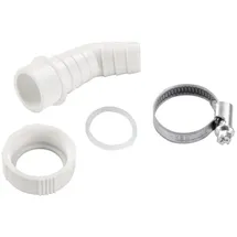 xavax Siphonanschluss 1 mit Zubehör weiß