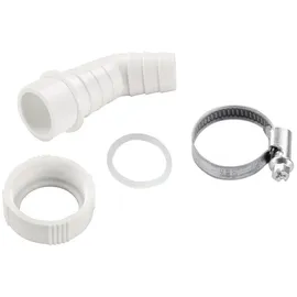 xavax Siphonanschluss 1 mit Zubehör weiß