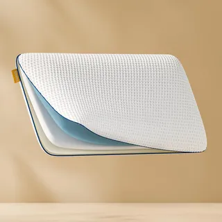 Emma Classic Stützkissen 80x40 – Ergonomisches Nackenkissen mit Memory Foam – Höhenverstellbares Kopfkissen für Seiten-, Rücken- & Bauchschläfer – Waschbarer Bezug, Atmungsaktiv