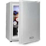 Klarstein Happy Hour Minibar 33 l 5-15°C 25 dB hoch Silber-Metallic