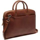 The Chesterfield Brand Tilbury Laptoptasche Leder 37 cm (15", Universal), Notebooktasche, Braun