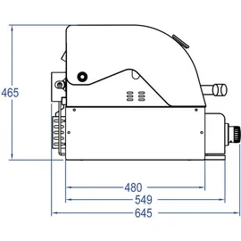 All'Grill Top Line Build-In mit Air System Chef S edelstahl