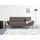 Home Affaire 3-Sitzer HOME AFFAIRE "Saltare elegant & komfortabel, toller Designfuß, bequem, Breite 205cm", grau (anthrazit), B:205cm H:78cm T:82cm, 100% Polyester, Sofas