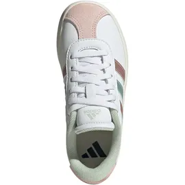 Adidas Vl Court 3.0 Sportschuhe - Ftwr White / Linen Green Met / Sandy Pink Met - EU 32