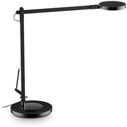 Futura tl1, schwarze technische Tischlampe, Ideal Lux