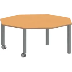 Tisch ZALOTTI mit Linoleum-Belag