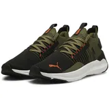 Puma Softride Symmetry Fuzion Laufschuhe 04 olive/black/flame flicker 42
