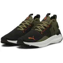 Puma Softride Symmetry Fuzion Laufschuhe 04 olive/black/flame flicker 42