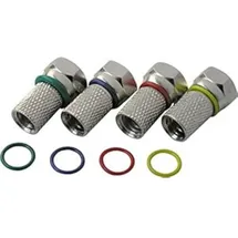 Schwaiger F-Stecker 7 mm 4er Set